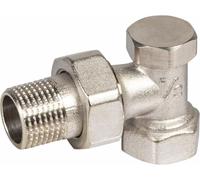 Cornat T591016 Angolo di accoppiamento a Vite del radiatore. 1/2", Argento