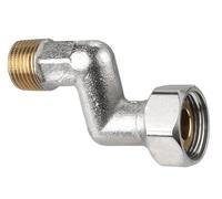 Cornat T591517 Raccordo a S per Radiatore 1/2" x3/4", 1/2 x 3/4 zoll