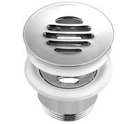 Cornat TEC317412 - Piletta a griglia per lavabo 1 1/4", cromata, multicolore