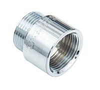 Cornat TEC382501 Prolunga Rubinetto Cromato 3/4x20, Cromo, Ottone