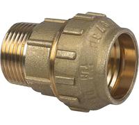 Cornat Tubi di irrigazione Raccordo a Vite per Tubo PE HD, a 32 mm, B 1 "Filettatura Esterna, Multicolore