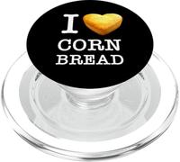 Cornbread Lover's must-see!, i love cornbread testo bianco PopSockets PopGrip per MagSafe