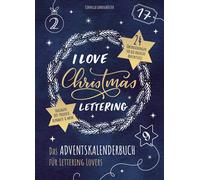 Cornelia Landsc I Love Christmas Lettering - Das Adventskalen (Copertina rigida)