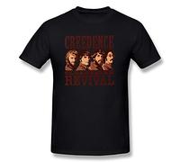 Cornelia Norma Men's Creedence Clearwater Revival Musicians T-Shirt Large