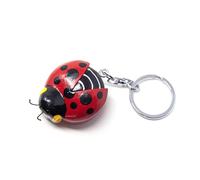 Cornelissen - Portachiavi a forma di coccinella in legno e metallo