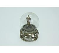 Cornelissen Sfera glitterata cavaliere, 6,5 cm, sfera di neve animali animali