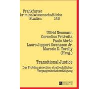 Cornelius Prittwitz Transitional Justice (Copertina rigida)