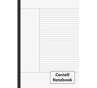 Cornell Notebook: A4 | Cornell Method Note-Taking for Students