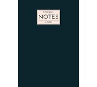Cornell Notes Lined: B5 Notebook | 108 Lined Ruled Pages with Cornell Layout and Contents | Softcover Journal Planner Study Book Notepad Composition ... Lecture Seminar School Study Learning | Blue