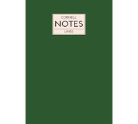 Cornell Notes Lined: B5 Notebook | 108 Lined Ruled Pages with Cornell Layout and Contents | Softcover Journal Planner Study Book Notepad Composition ... Lecture Seminar School Study Learning | Green