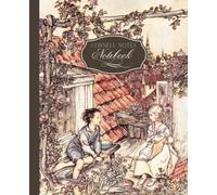 Cornell Notes Notebook: Cornell Notes Notebook with 110 Cream Colored Pages for Organized Note-Taking and Study with a Vintage Fairy Tale Cover