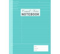 Cornell Notes Notebook for Teens: Student Learning & Revision Journal for Better Focus, Recall & Study Results - 90s Kid Color