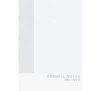 Cornell Notes Notebook - Korean Pastel Pale Grey: 100 Unlined Pages, Matte Softcover | Minimalist Study & Work Notebook for Everyday Notes