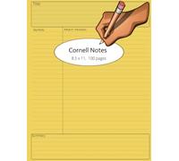 Cornell Notes Notebook: Large 8.5” x 11” Note Taking Cornell Paper: Cornell Notes Notebook: Large 8.5” x 11” Note Taking Cornell Paper | 100 Pages | ... | Organize Your Thoughts, One Note at a Time.