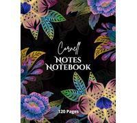 Cornell Notes Notebook: Note Taking System for Students and Teachers, High School and College, Graph Paper Quad Grid, Large Format 8.5” x 11”, 120 Pages.