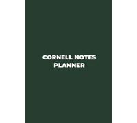 Cornell Notes Planner: Cue • Notes • Summary • Study • Reflection