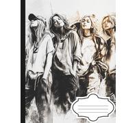 Cornell-style Durable Lightweight Notebook: ideal for school, university, and work I 8.5 x 11 in I 110 pages I Modern Nostalgia cover