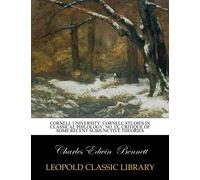Cornell University. Cornell studies in classical philology, No. IX, Critique of Some Recent Subjunctive Theories