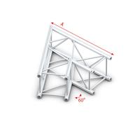 Corner 60° Heavy Duty Pro-40 Square F - Milos FQ40002HD