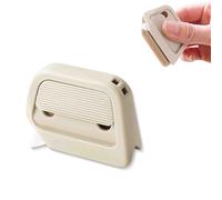 Corner Box Cutter,Ceramic Blade Mini Box Opener,Retractable Cardboard Cutters with Right Angle Groove,Magnetic Design on the Back for Cardboard and Packaging (1pcs*Khaki)