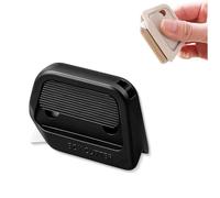 Corner Box Cutter,Ceramic Blade Mini Box Opener,Retractable Cardboard Cutters with Right Angle Groove,Magnetic Design on the Back for Cardboard and Packaging (1pcs*Black)