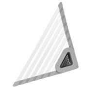 Corner Caddy Caddy Corner Sinkage Stand | Multiuso triangolare | Cesto di tablet, distributore di roll-up, supporto per organizzatore per risparmio spaziale per cucina, appartamento, , fattoria