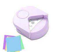 Corner Cutter, R4mm Safety Edge Rounder, Precision Paper Trimmer, Handheld Punching Tool, Stationery Finishing Accessory, Creative Studio Item, Lightweight Model For Student Youth Workplace
