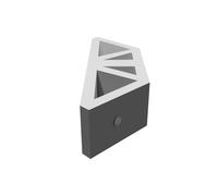 Corner Mount Adapter for LUNSY Solar Fence LED Outdoor Deck Lights