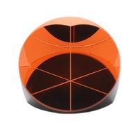 Corner Prism Cube 25.4mm | Copper Coated Trihedral Retroreflector for Surveying/Alignment/Measurement | Optical Glass with High Accuracy & Sturdiness