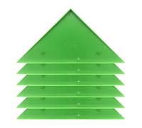 Corner Protectors, Safety Edge Guards, Soccer Game Tables, Product Size About 32,5 x 23 cm Shock Absorbing Design, Ideal for and Board Game Accessories Color Green/White