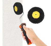 Corner Roller for Painting Inside Outside Edging Brush with Frame | Drywall Corner Compound Roller Tool Kit for Homeowners Enthusiasts Beginners Construction Wall Refurbishing