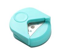 Corner Rounder - Portable Paper Edge Cutter, R4mm Card Corner Punch Tool with Smooth Stainless Blade Compact Handheld Design for Clean Rounded Edges, Ideal for Cardstock Photos Journaling Scrapbooking