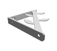 Corner Shelf Bracket - Universal Heavy Duty Support for DIY Storage Solutions