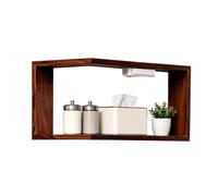 Corner Shelf Floating - Corner Shelf Storage Organizer with LED Lights