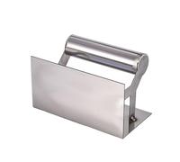 Corner Trowel Drywall - Mirror Polished/Rustproof, Ergonomic Soft Grip, Stainless Steel Concrete Tool, Wear-resistant Corner Trowel | Precision Edge Finisher, Home Indoor Construction Site For Brickla