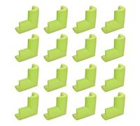 Corners Table Edge Guard Angolare Guards Cushion Protective Pad 50 x 35 x 15 mm, 16 pezzi, colore: verde