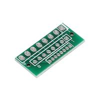 Cornesty 10pcs 1,27 Mm 2,0 Mm 2,54 Mm Scheda Adattatore Moduli Wireless 3 Riga 24 Fori a Doppio Lato Prestazioni Stabili Compatte Compatte Robuste