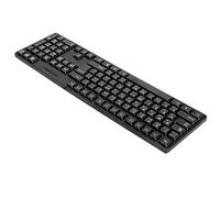 Cornesty Tastiera Meccanica Design Ergonomico STURDY USB Wired Arabic English per Laptop PC Bilingue