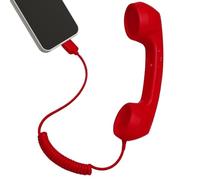 Cornetta Retro Da Cellulare Dispositivo Portatile Da Collegare Al Cellulare | Cornetta Retro Con Microfono Adatto a aziende ufficio scuola casa riunioni