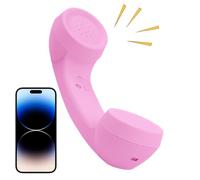 Cornetta Telefonica Retro Ricaricabile Anti-Radiazioni | Cornette Type-C Microfono E Altoparlante Per Lato Scrivania Soggiorno Scuola Casa Ospedale Telefono Fisso Anziani
