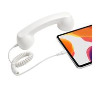 Cornetta Vintage Con Pulsante Di Risposta E Regolazione Volume Per Telefono | Cornetta Retrò Con Controllo Chiamata E Volume Regolabile, Innesto Type C Universale Per Smartphone E Tablet Con Audio Nitido