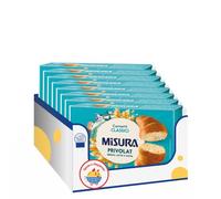 Cornetti Classici Senza Latte e Uova - 240g - Snack Dolce Lievitato per Colazione, Soffici e Leggeri - Variazioni 4/8/12 Pezzi (8 PEZZI)