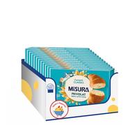Cornetti Classici Senza Latte e Uova - 240g - Snack Dolce Lievitato per Colazione, Soffici e Leggeri - Variazioni 4/8/12 Pezzi (12 PEZZI)