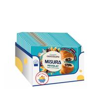 Cornetti Croissant Cacao 298g 6 Pezzi Senza Latte e Uova Brioche Soffici Colazione Snack Variazioni 4/8/12 Confezioni (12 PEZZI)