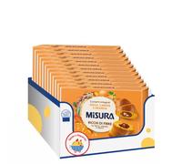 Cornetti Integrali con Ripieno Zucca, Carota e Arancia - 308g - Snack Dolce Ricco di Fibre con Farina Integrale 100% - Variazioni 4/8/12 Pezzi (12 pezzi)