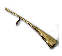 Cornetto Acustico stetoscopio fanfara Sirena Decorazione 40cm Stile Antico