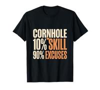 Cornhole 90 percento Scusa Il Divertente Lancio della Borsa Maglietta