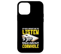 Cornhole Amante Ascolta Parlare Di Cornhole Custodia per iPhone 12 mini