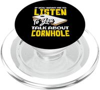 Cornhole Amante Ascolta Parlare Di Cornhole PopSockets PopGrip per MagSafe