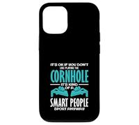 Cornhole Amante È una specie di Smart People Sport Custodia per iPhone 12/12 Pro
